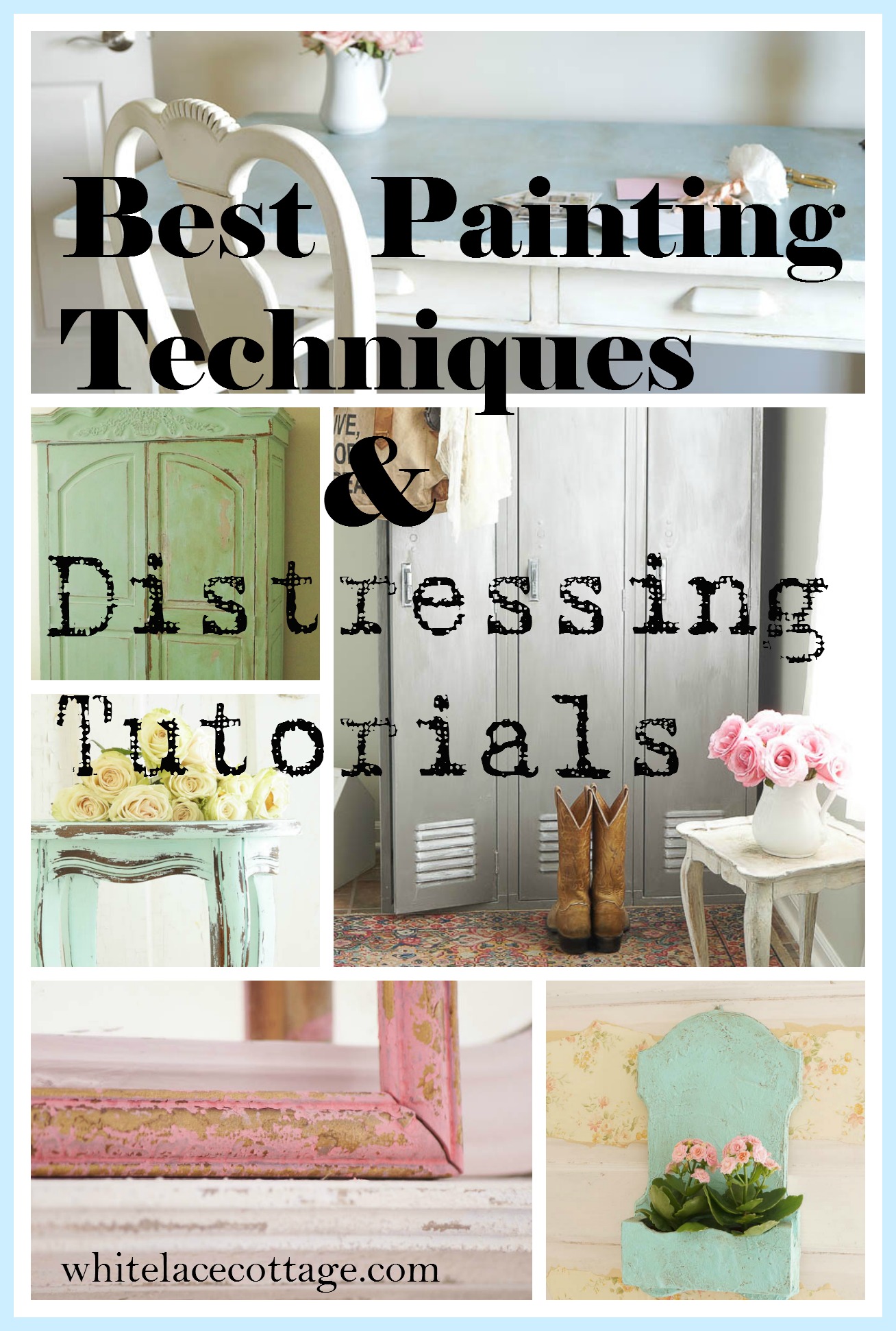 Best Painting Techniques Distressing Tutorials Page 10 of 10 White