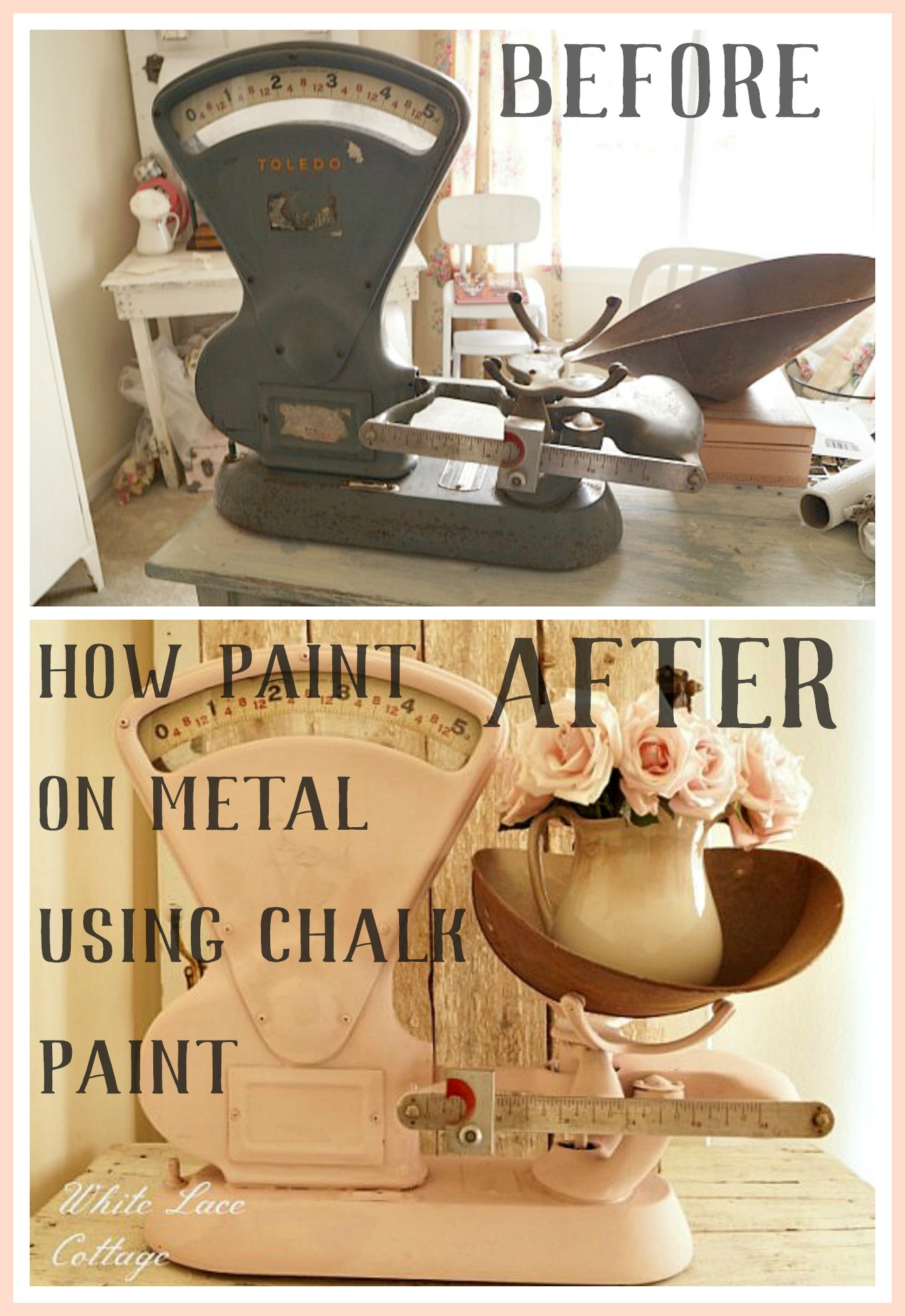 How To Paint On Metal Using Chalk Paint