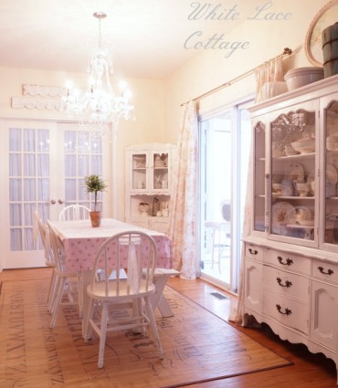 shabby chic crystal chandelier