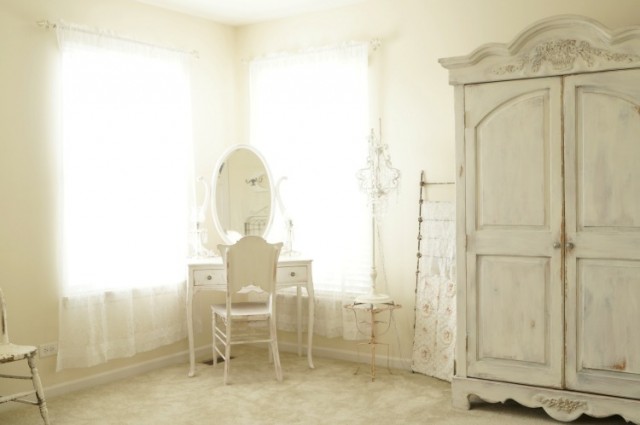 shabby french bedroom