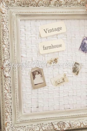 how to make a shabby chic memo board-7