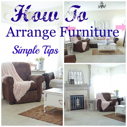 how to arrange furniture