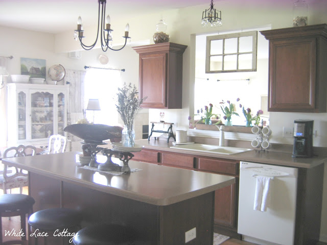 Kitchen Process New Counters Looking Back