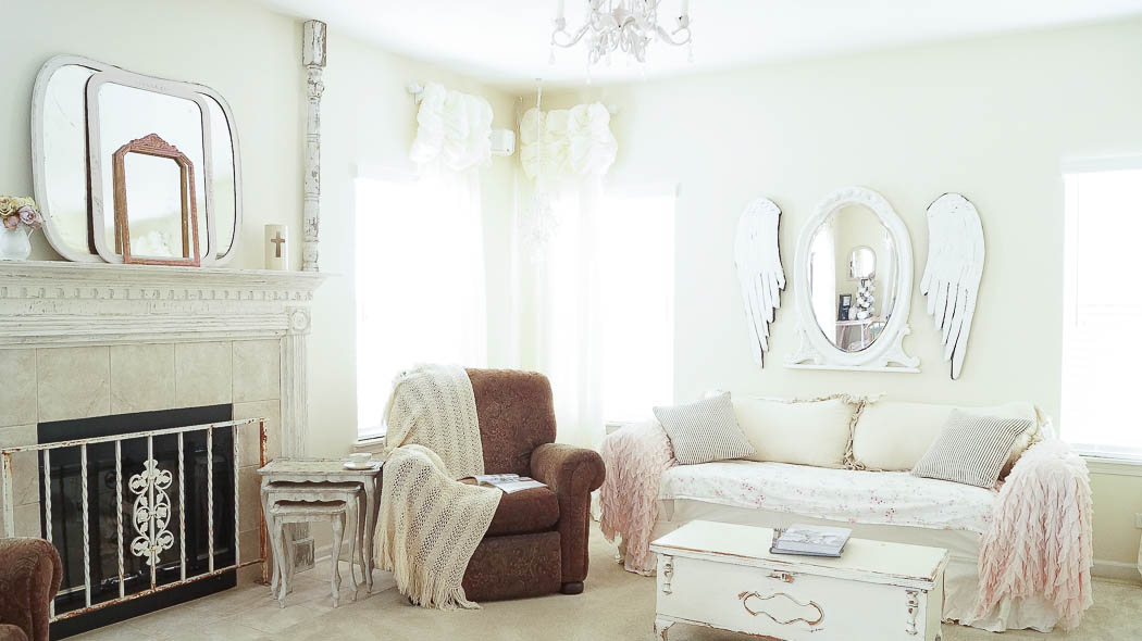 How to hang curtains white lace cottage-06584