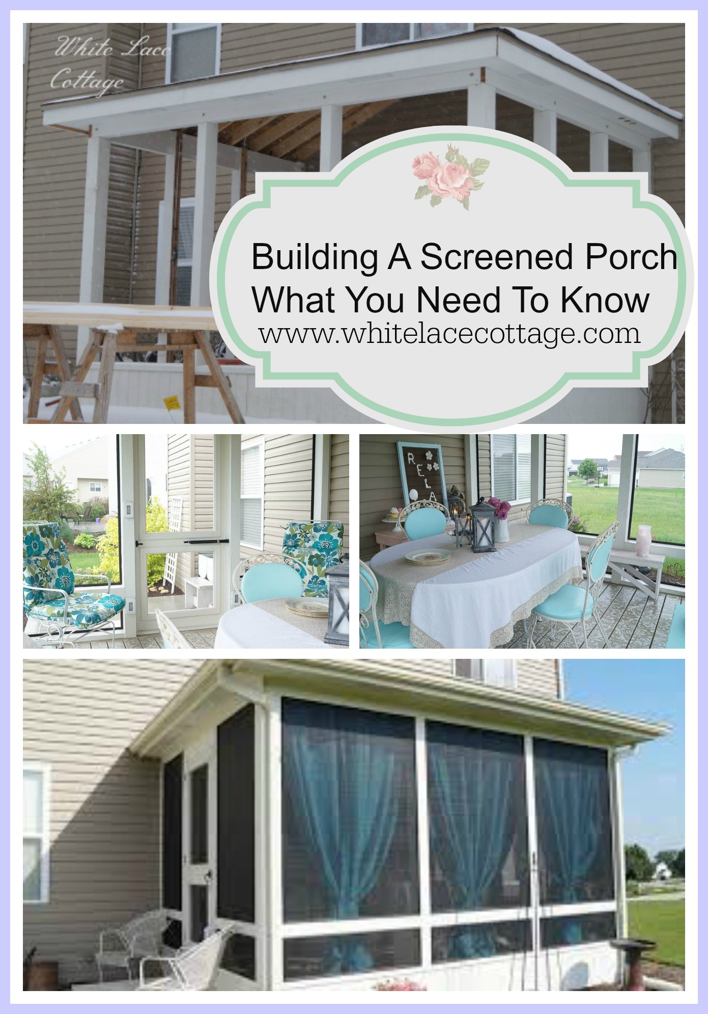 The Porch What We Learned From Building Our Dream. We saved up for many years before buidling our dream porch. If you're thinking of building a porch read this first!