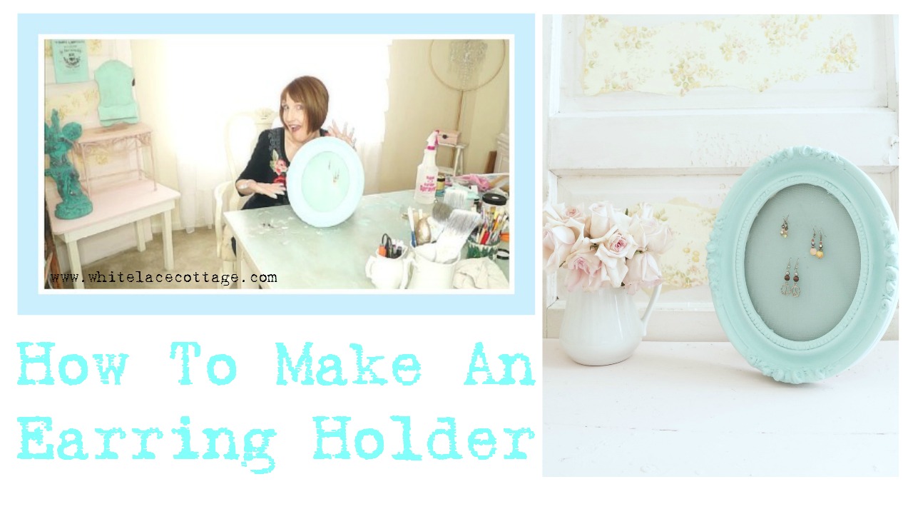 How To Make An Earring Holder