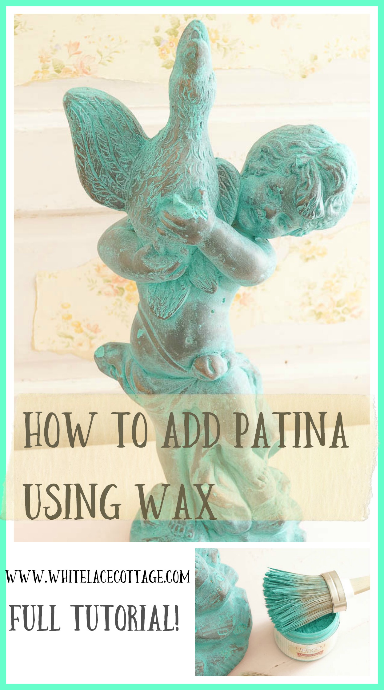 How to add patina using wax