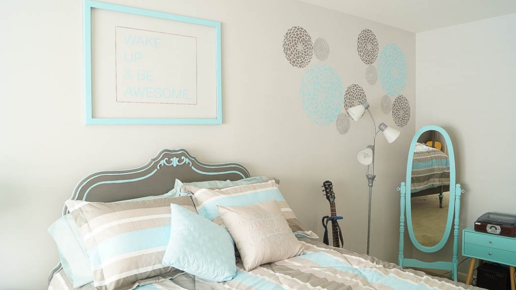 Stencil DIY Creating An Accent Wall 