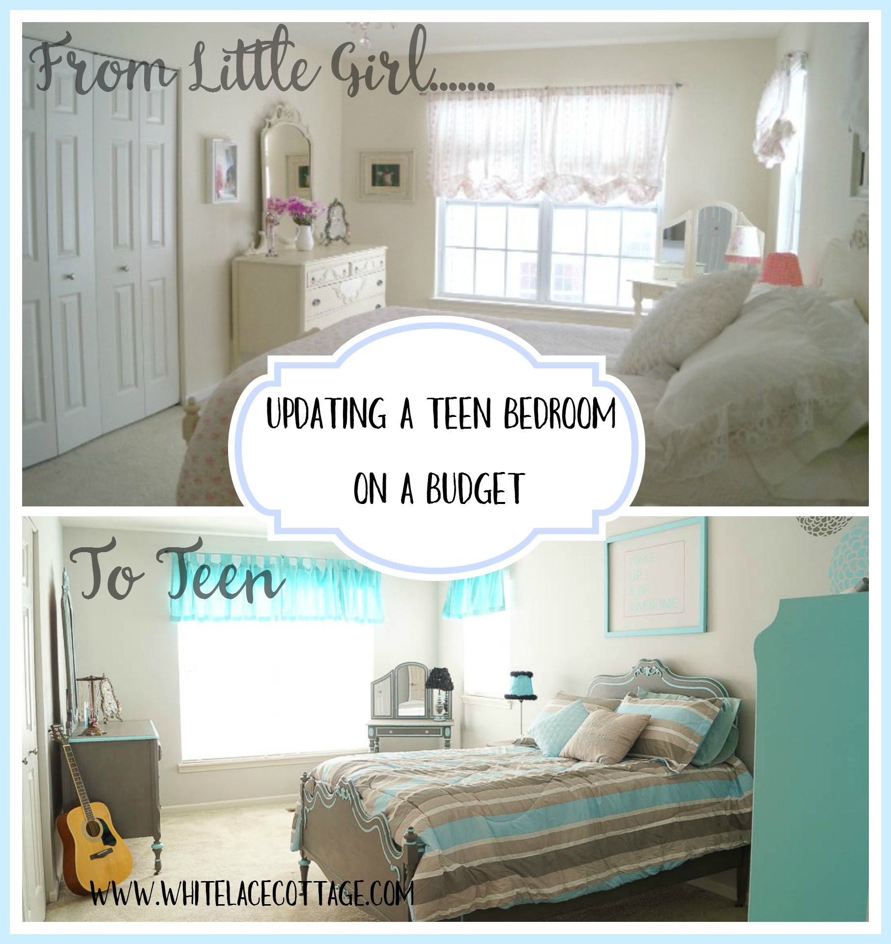 updating a teen bedroom on a budget2