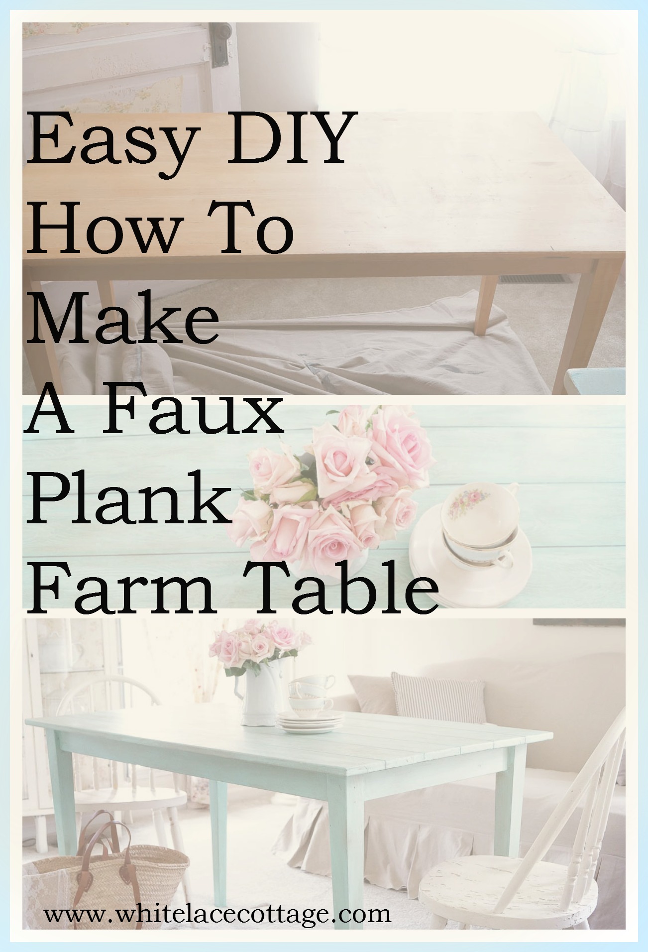 Rustic Farm Table