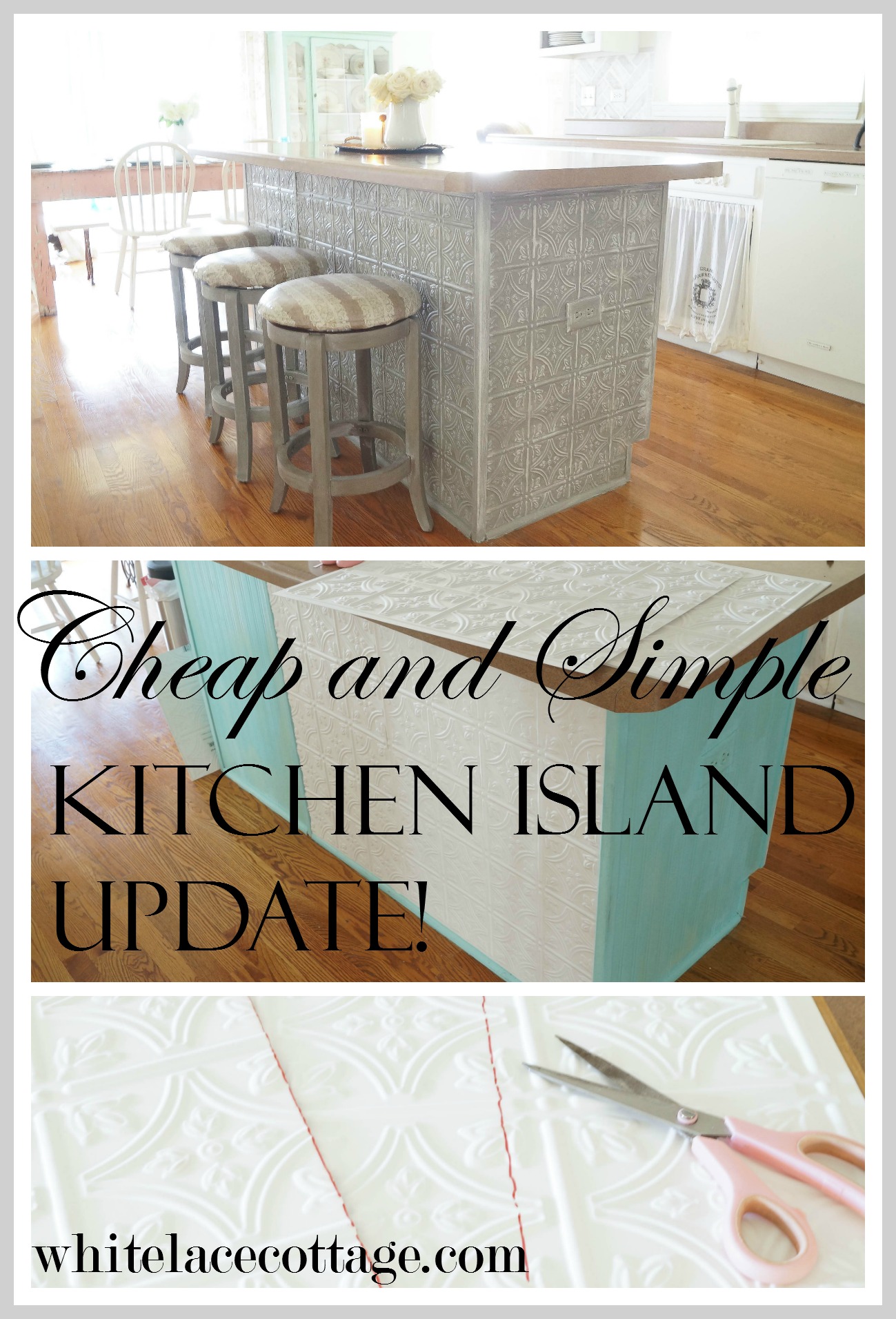 Faux Tin Ceiling Tiles Kitchen Island Anne P Makeup And More Faux Tin Ceiling Tiles Kitchen Island Anne P Makeup And More