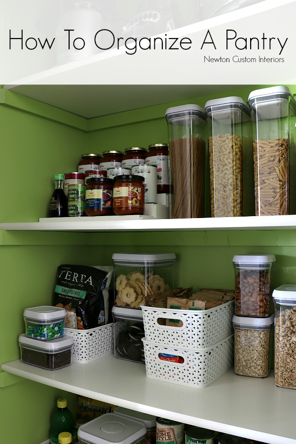 Kitchen Pantry Organizing Ideas