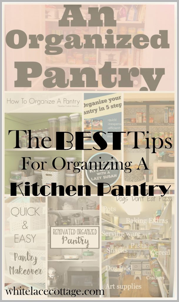 Kitchen Pantry Organizing Ideas