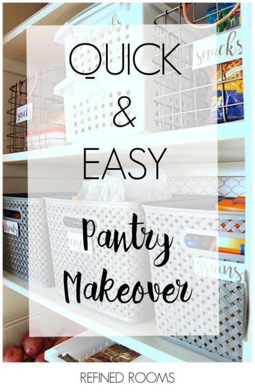 Kitchen Pantry Organizing Ideas