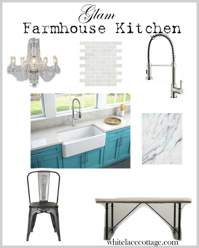 glam farmhouse style