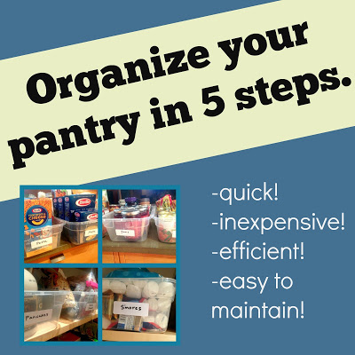 Kitchen Pantry Organizing Ideas