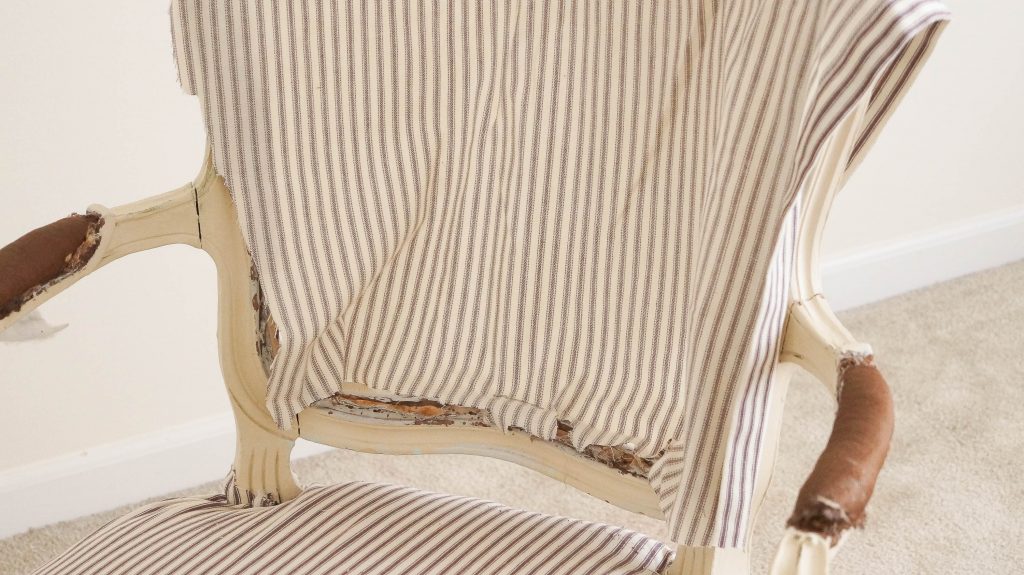 How To Easily Reupholster A French Chair