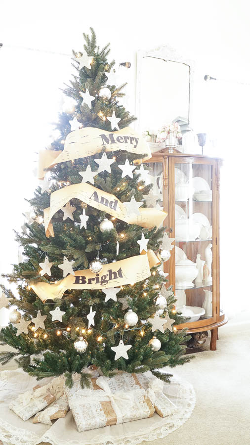 Christmas Tree Garland (Pottery Barn Inspired)