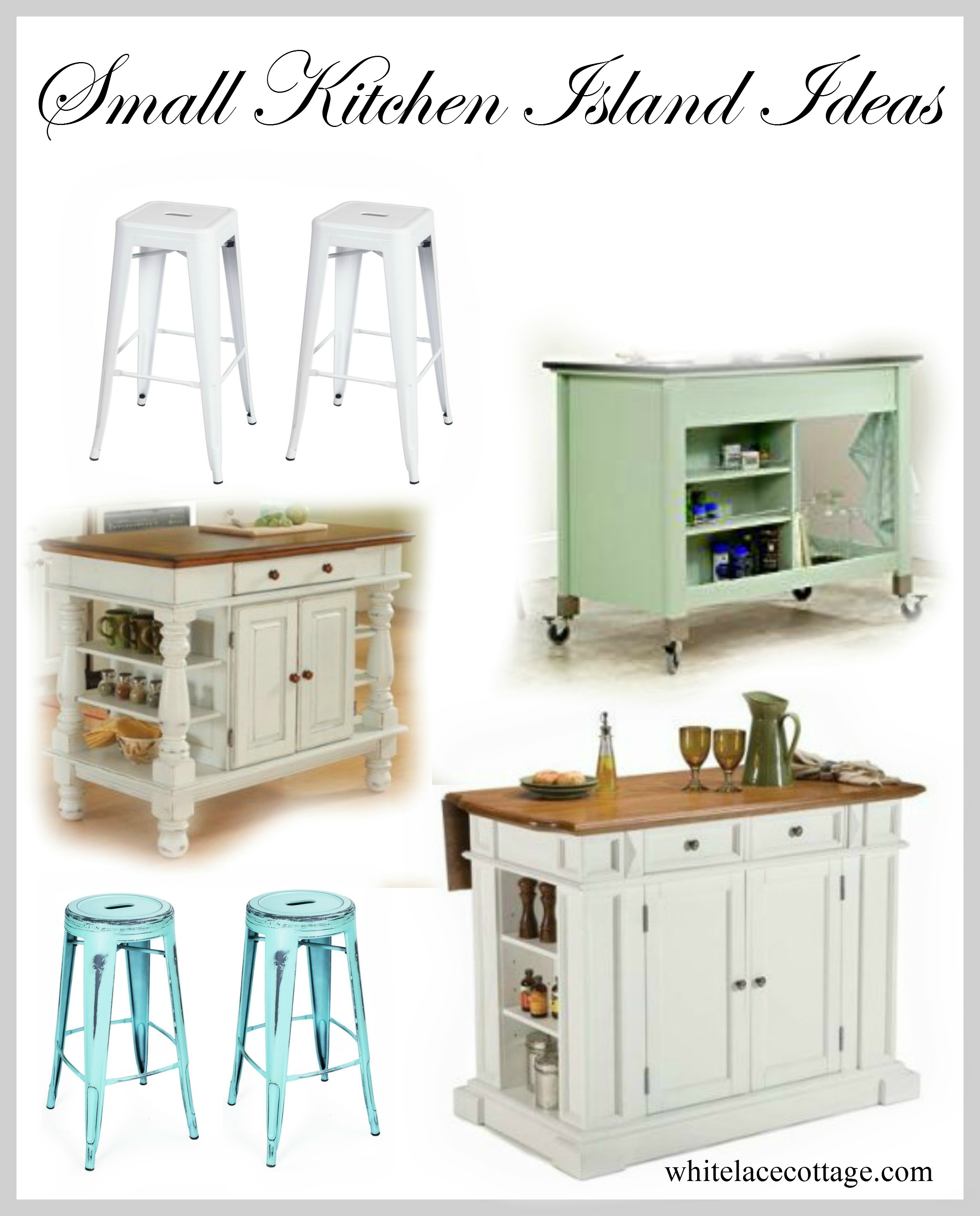 Small Kitchen Island Ideas With Seating White Lace Cottage Small Kitchen Island Ideas With Seating White Lace Cottage