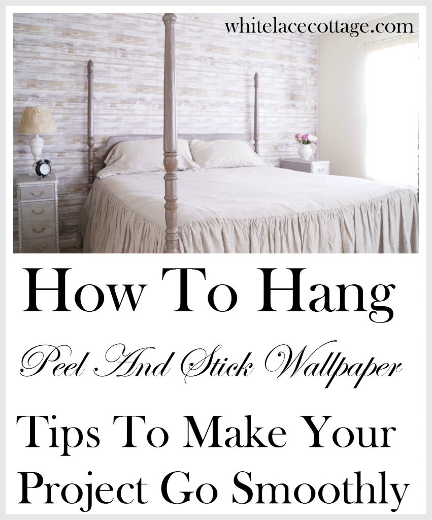 How To Hang Peel And Stick Wallpaper Anne P Makeup And More