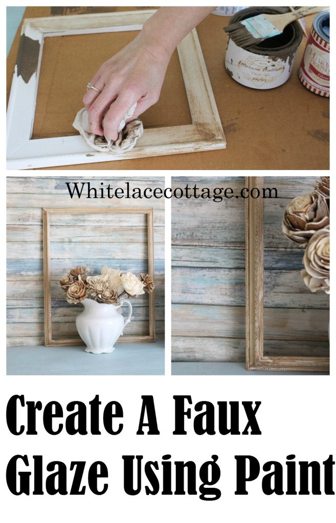 How To Create A Faux Glaze Using Paint