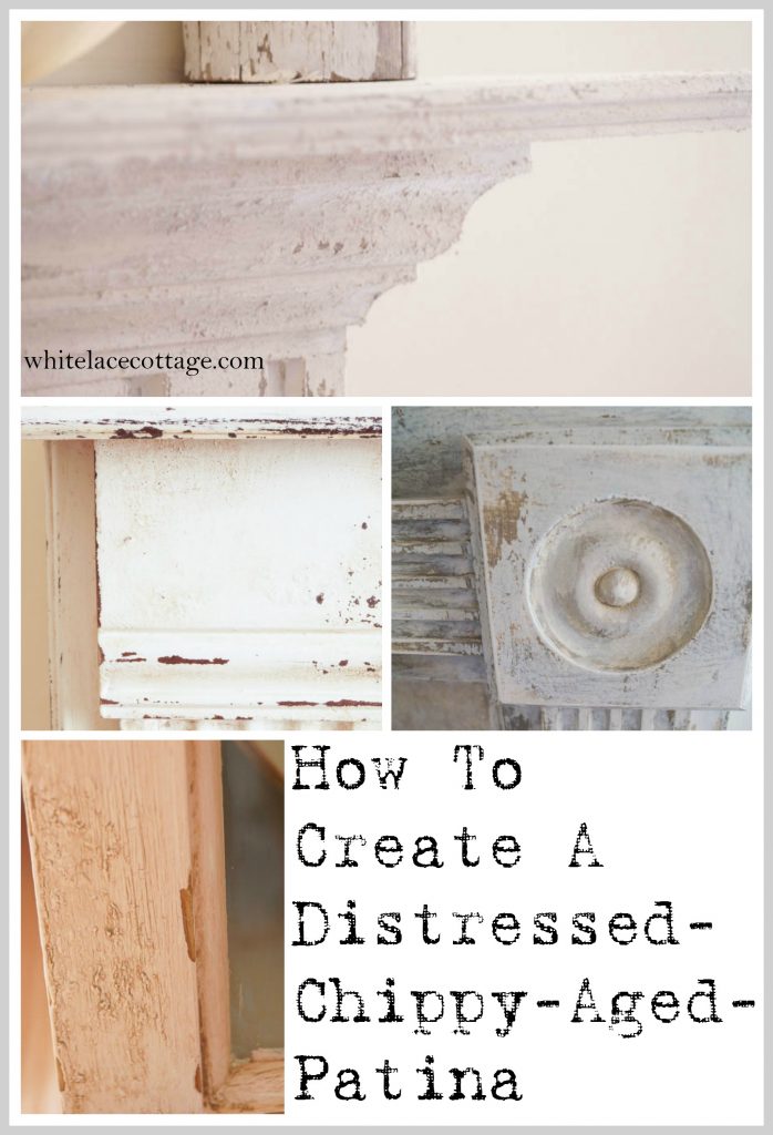 Creating A Layered Distressed Aged Patina