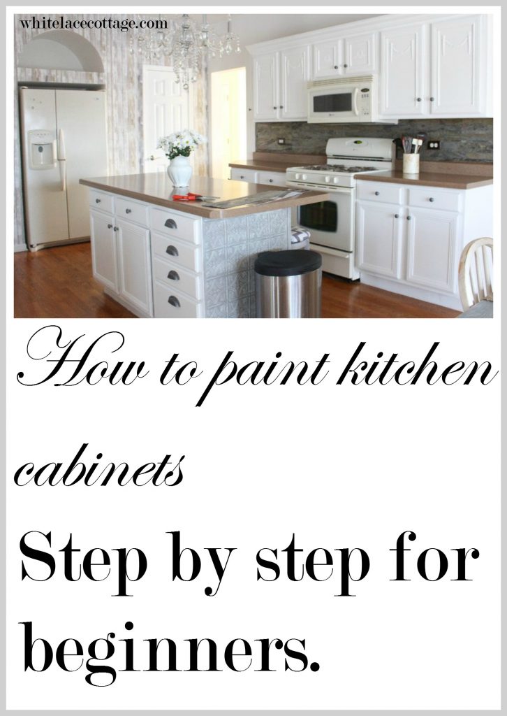 Painting Kitchen Cabinets How To Step By Step