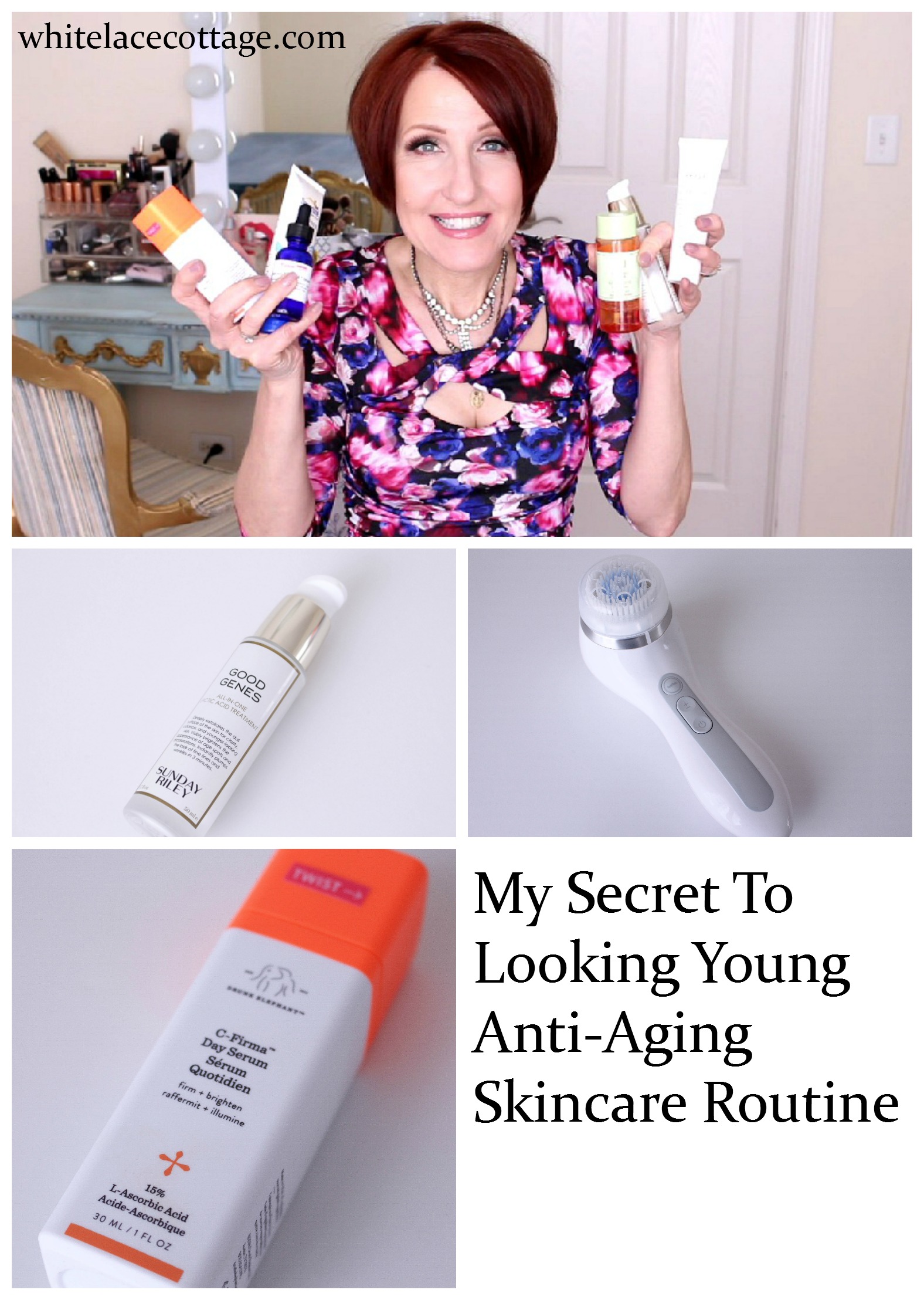 routine anti beauty k aging Morning Routine   Aging Women For White Skincare Lace Anti