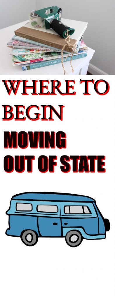 HOW TO MOVE OUT OF STATE